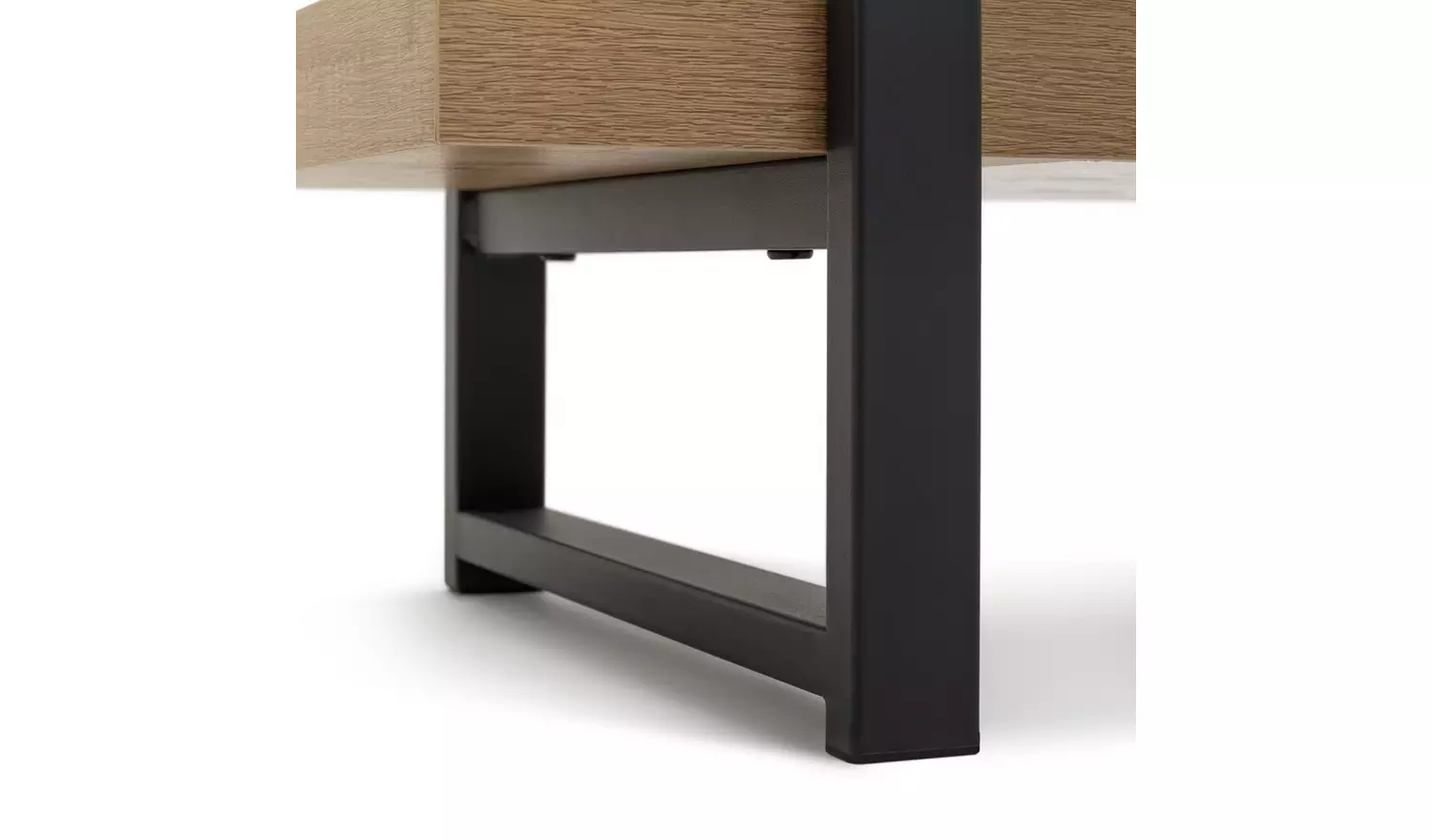 Argos Home Loft Living Tall Steel Bookcase - Oak