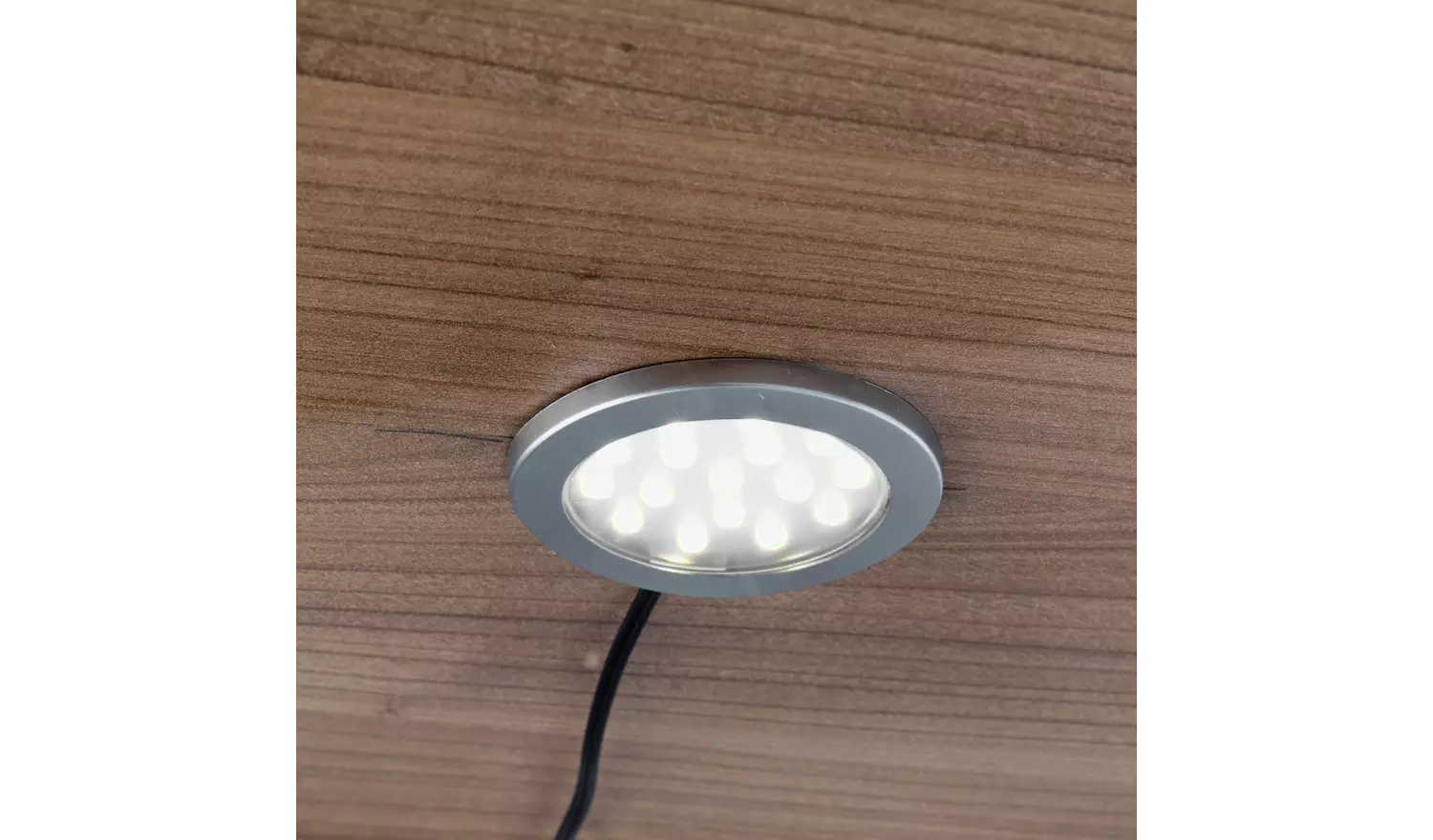 Argos Home 7 Shelf Glass Tall Display Cabinet - Oak