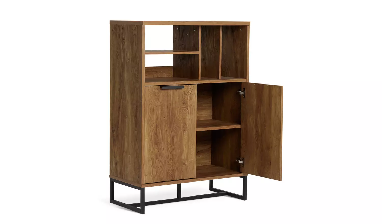 Habitat Nomad 2 Door Cabinet - Natural