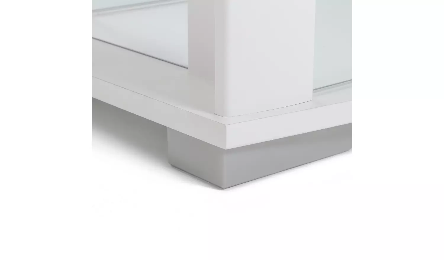 Argos Home Stella 2 Door Glass Display Cabinet - White Gloss
