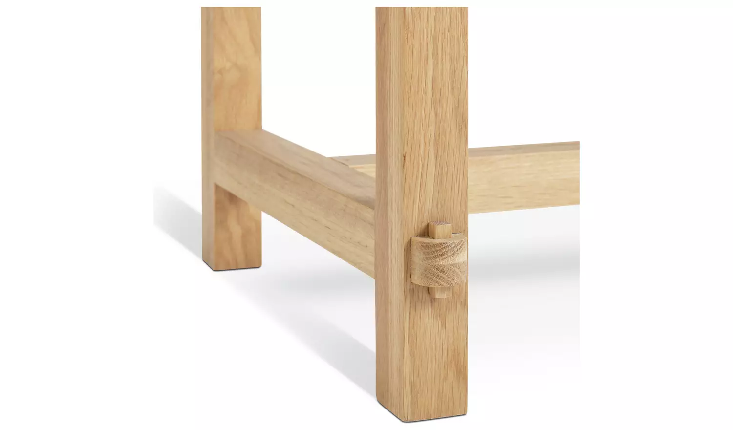 Habitat x Morris & Co. Canterbury Oak Veneer Display Cabinet