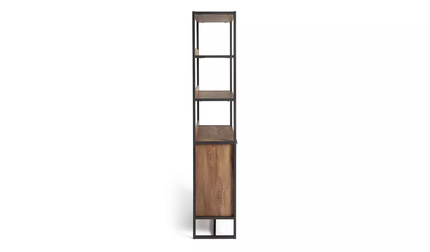 Habitat Nomad 2 Door Display Cabinet - Oak