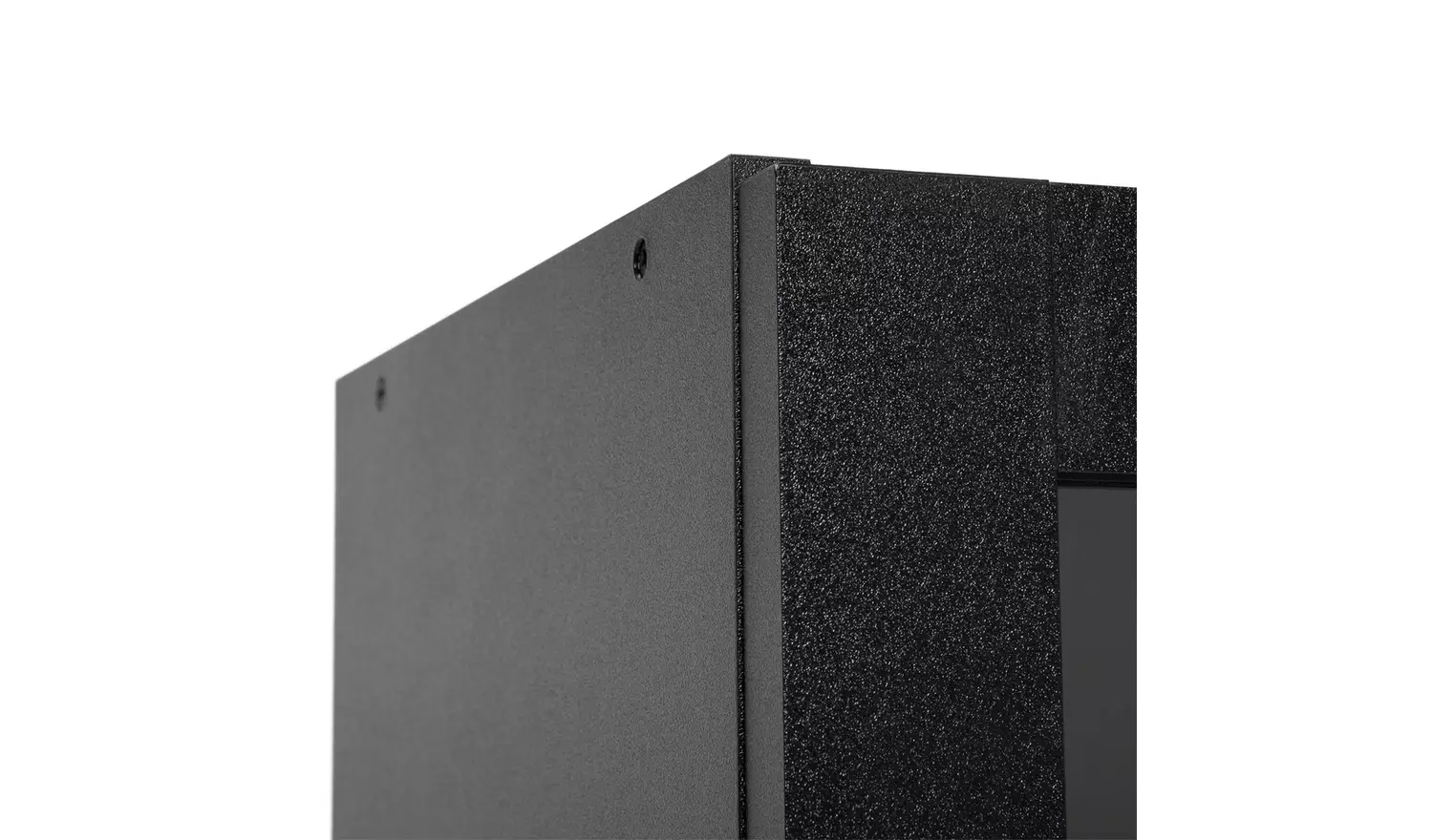 Habitat Compton 1 Door Glass Display Cabinet - Black