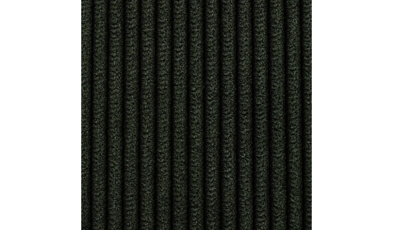 Habitat Julien Fabric Footstool - Dark Green