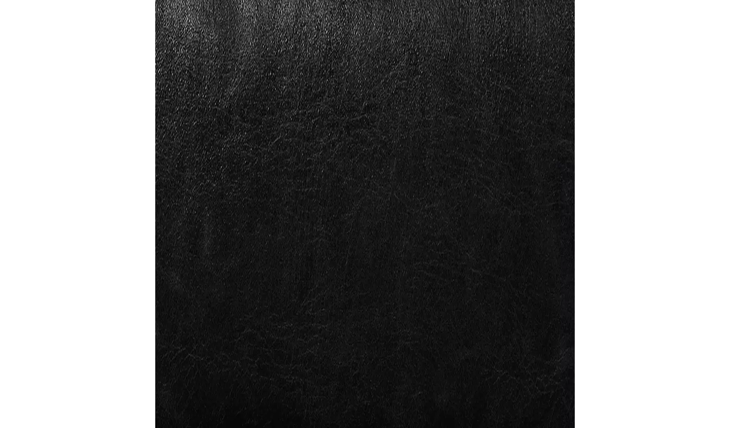 Argos Home Salisbury Leather Storage Footstool - Black