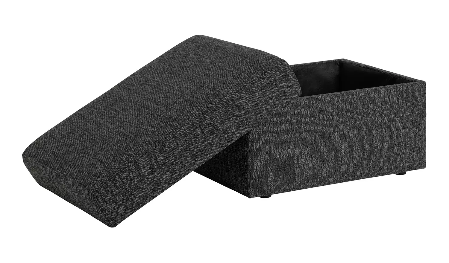 Argos Home Milano Fabric Footstool - Charcoal