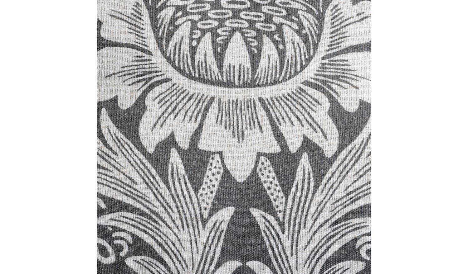 Habitat x Morris & Co. Merton Sunflower Fabric Footstool