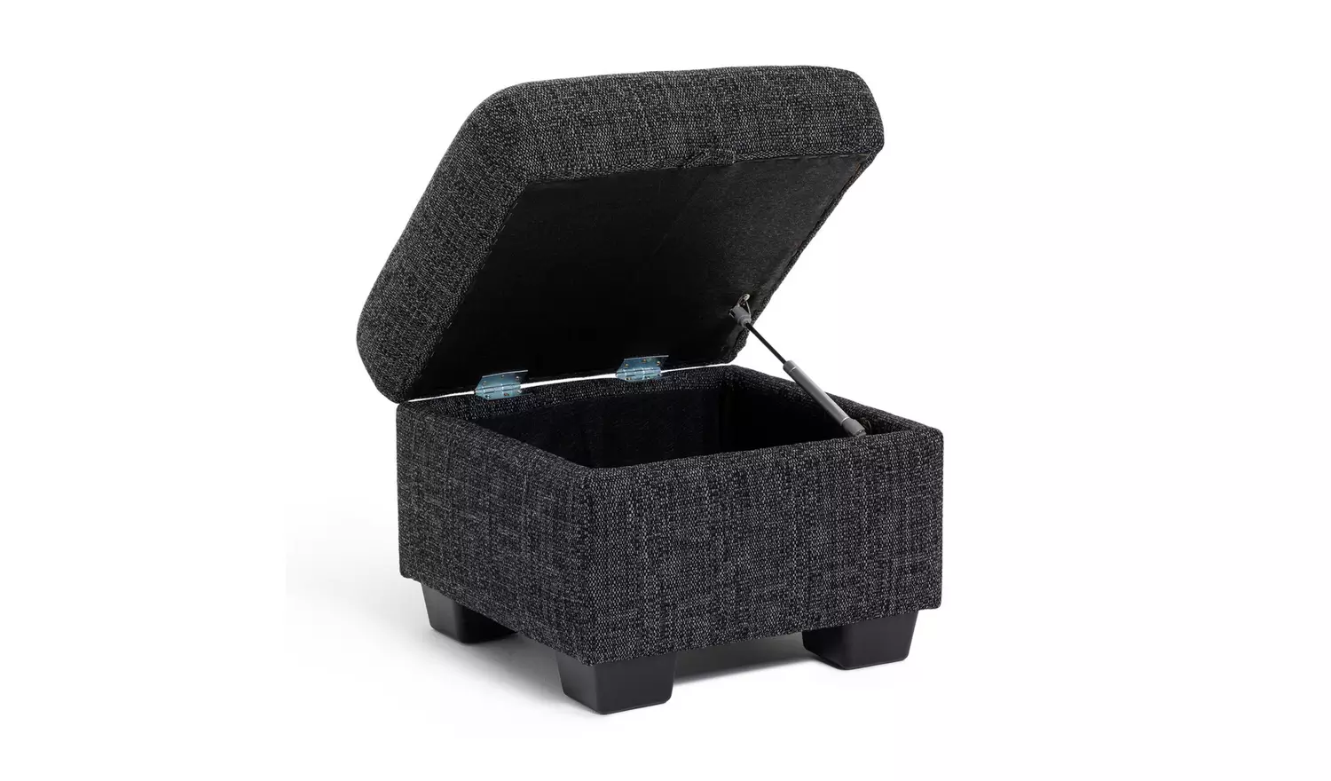 Argos Home Lisbon Storage Footstool - Charcoal