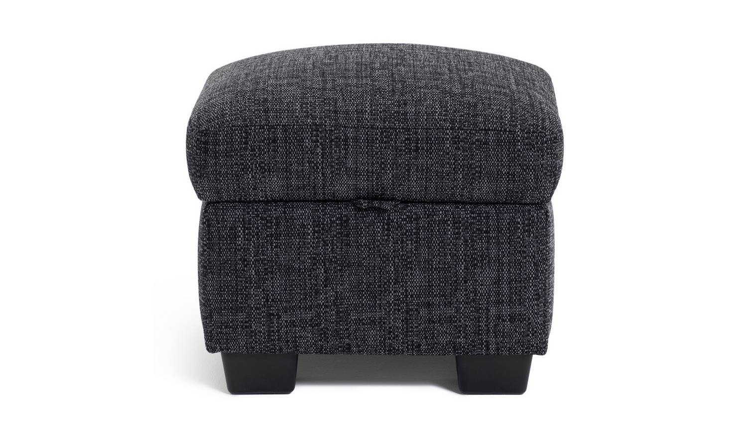 Argos Home Lisbon Storage Footstool - Charcoal