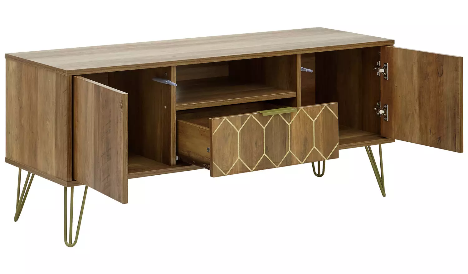 GFW Orleans 2 Piece Furniture Set - Mango Wood Effect