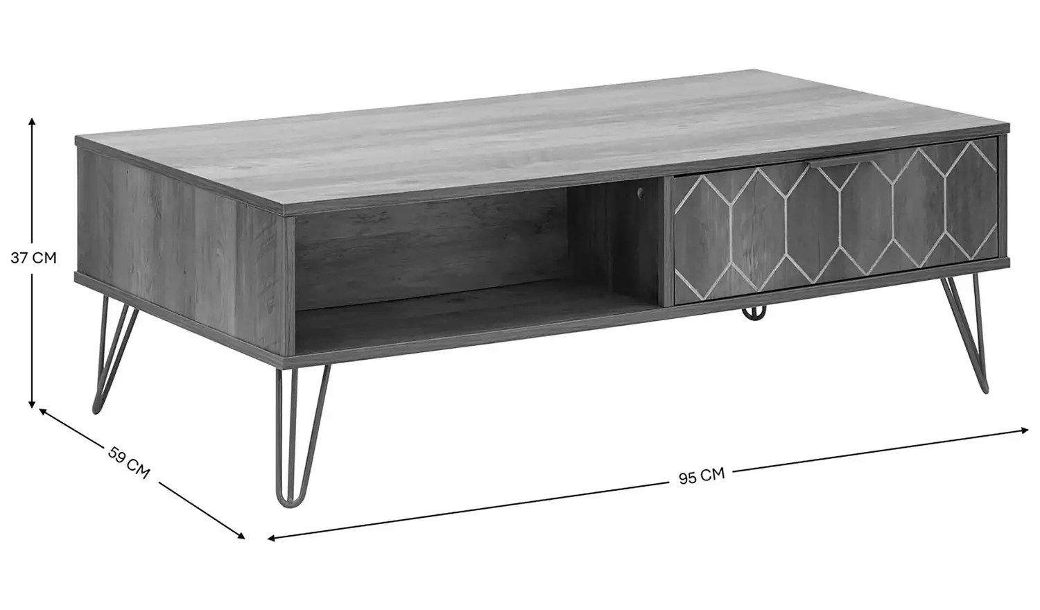 GFW Orleans 2 Piece Furniture Set - Mango Wood Effect