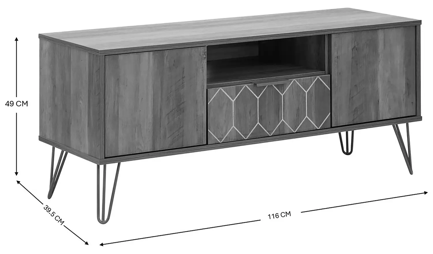 GFW Orleans 2 Piece Furniture Set - Mango Wood Effect