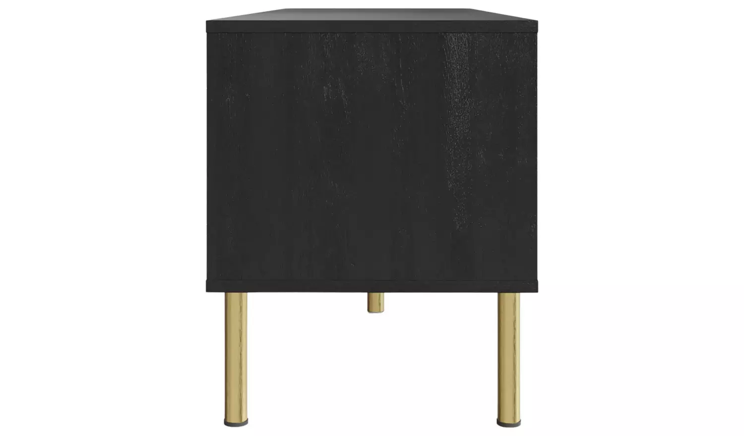 GFW Nervata 2 Piece Furniture Set with 119 cm TV Unit- Black