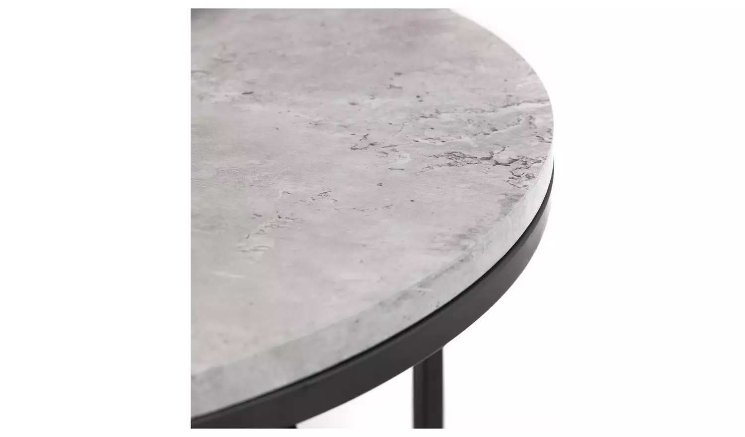 Julian Bowen Staten Nest of 2 Tables - Grey