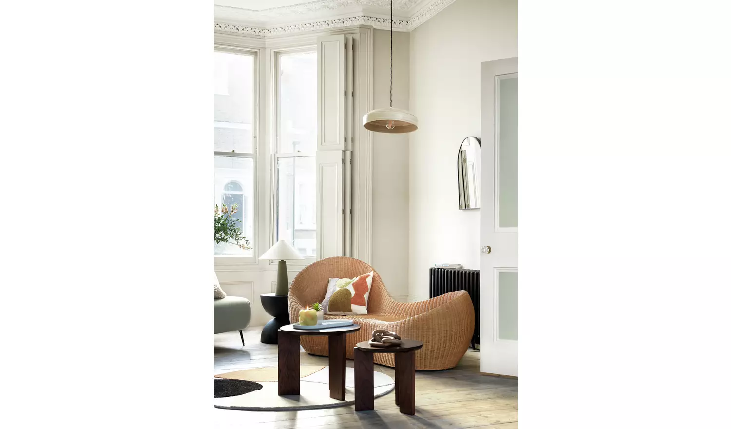 Habitat Xylo Solid Wood Nest of 2 Tables - Walnut