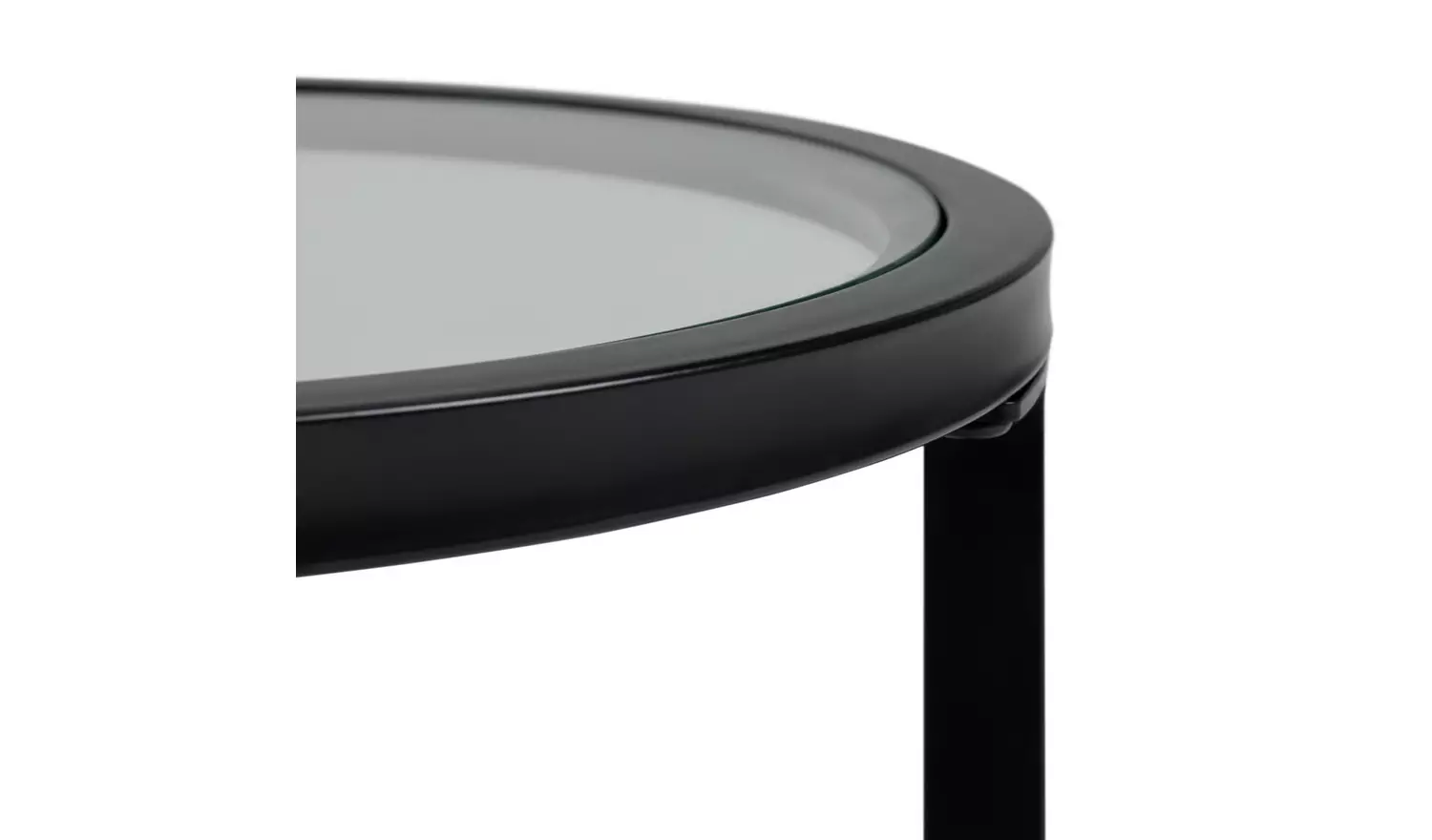 Argos Home Boutique Nest of 2 Tables - Black