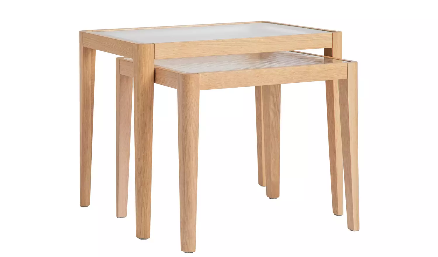 Habitat Camellia Nest of 2 Tables - Natural