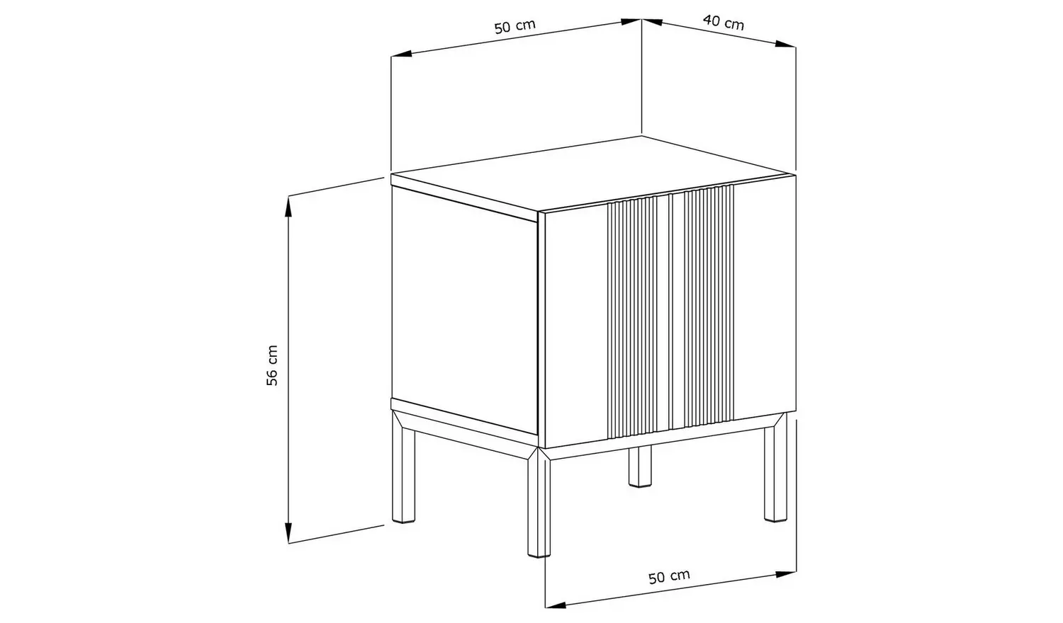 Frank Olsen Iona Side Table - White