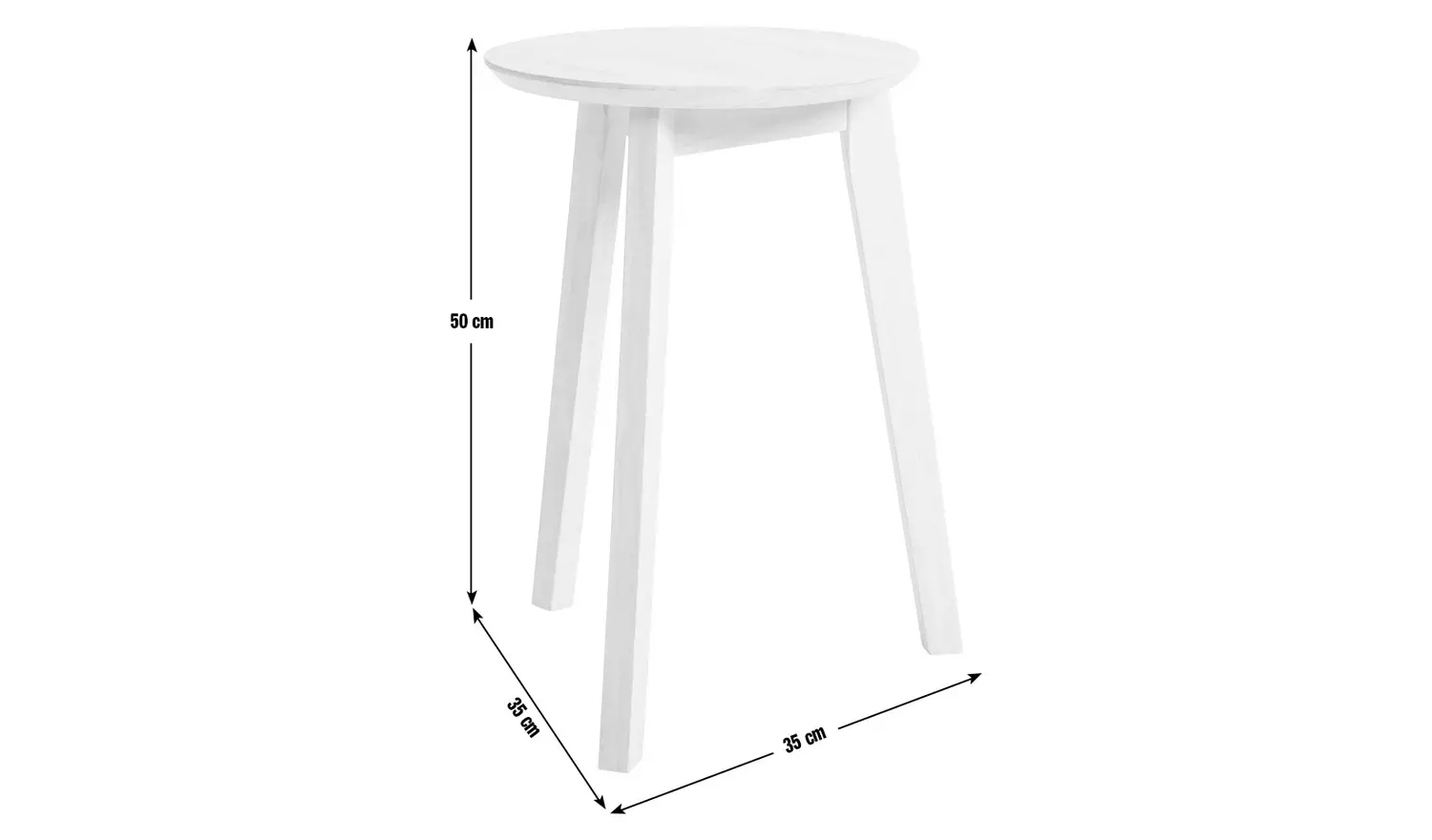 Habitat Banbury Side Table - Natural