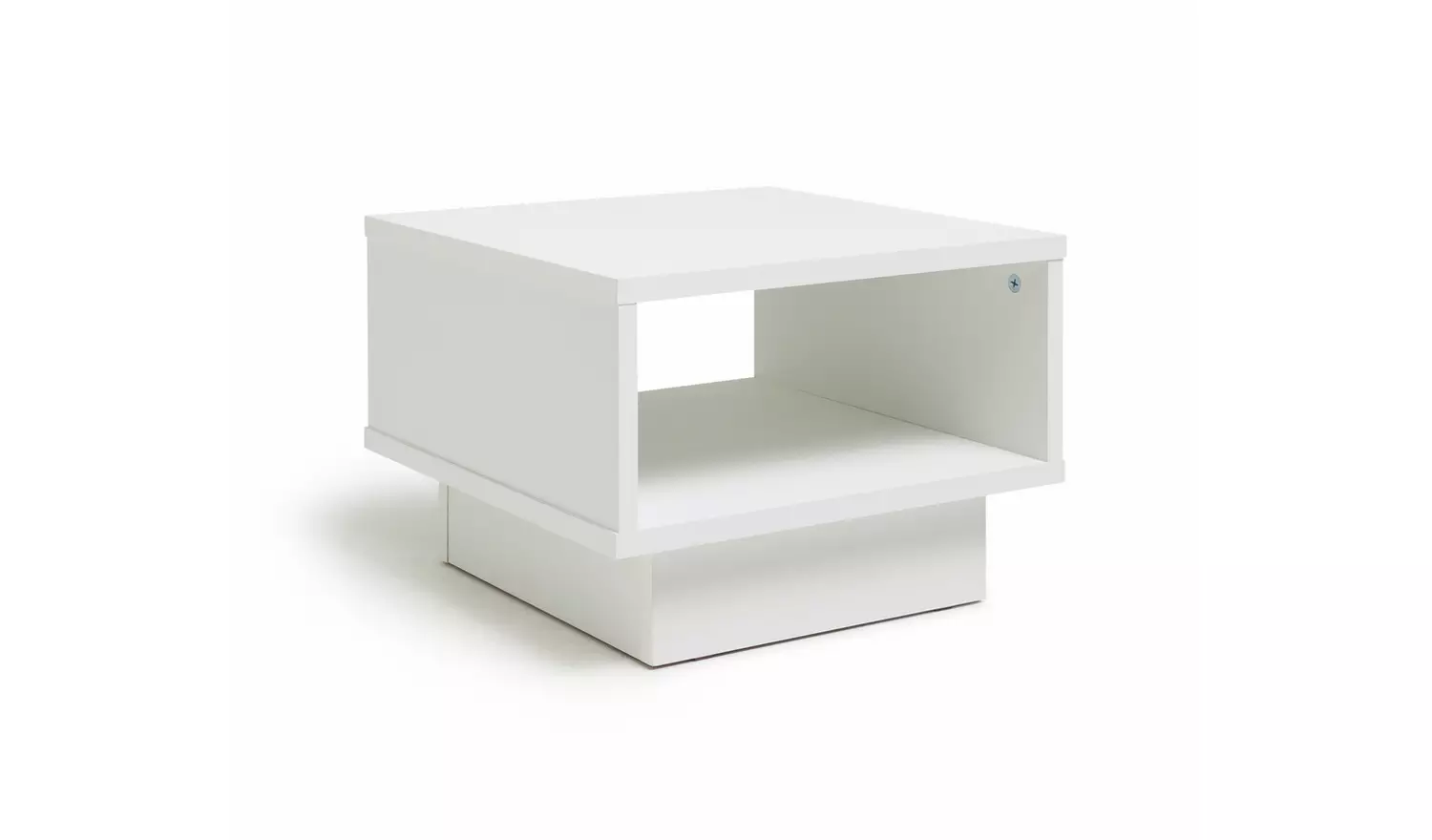Argos Home Cubes End Table - White