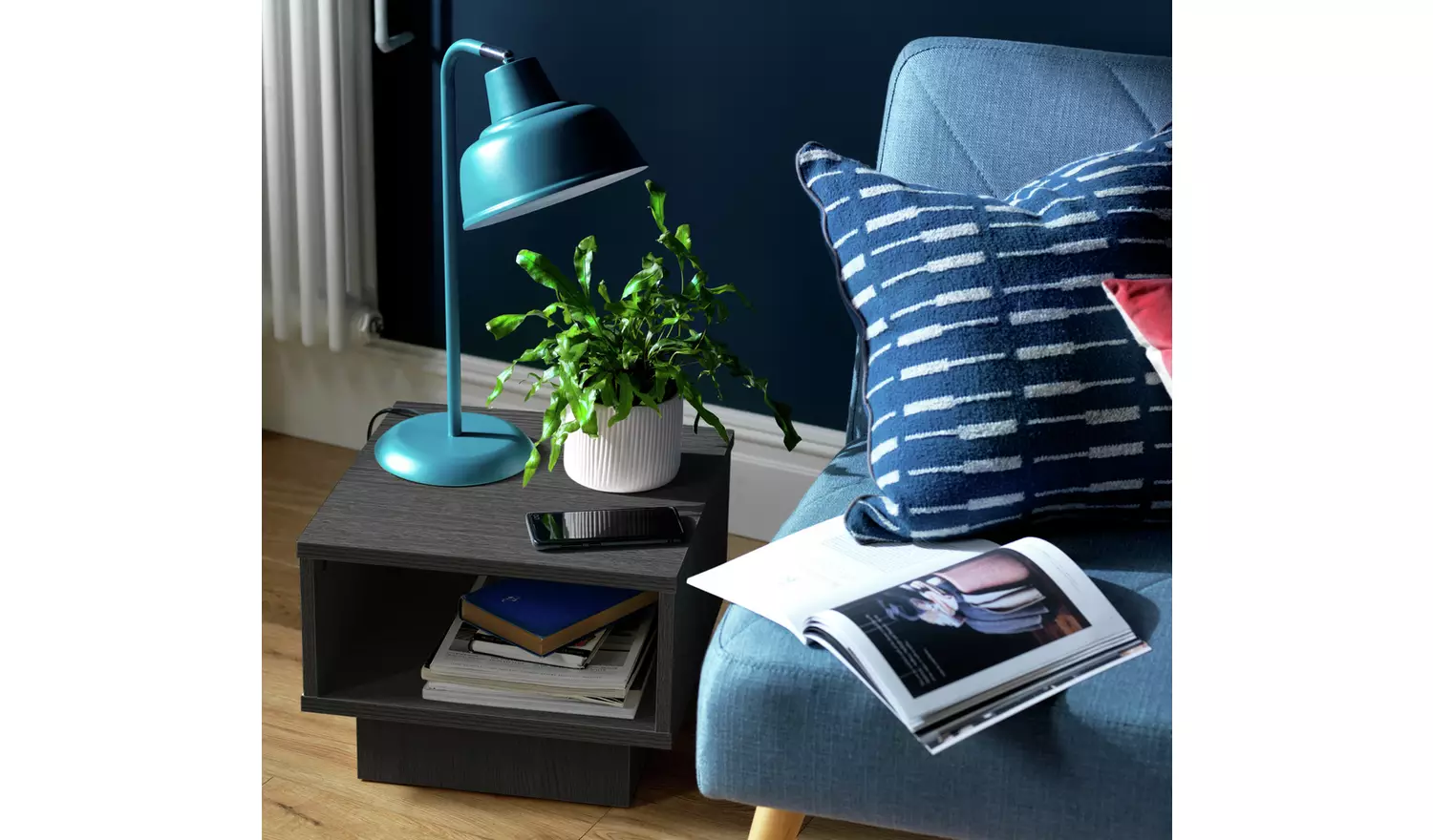 Argos Home Cubes End Table - Black