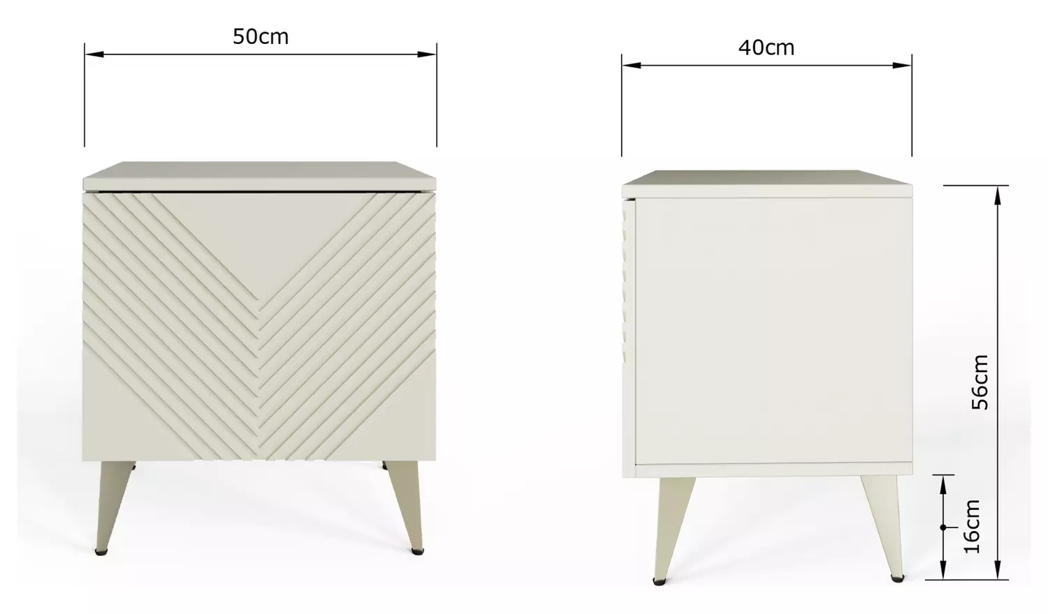 Frank Olsen Ava Side Table - White