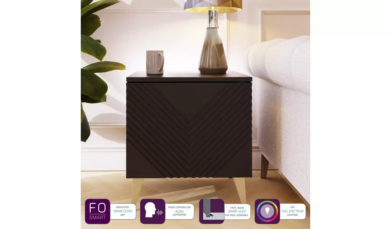 Frank Olsen Ava Side Table - Black