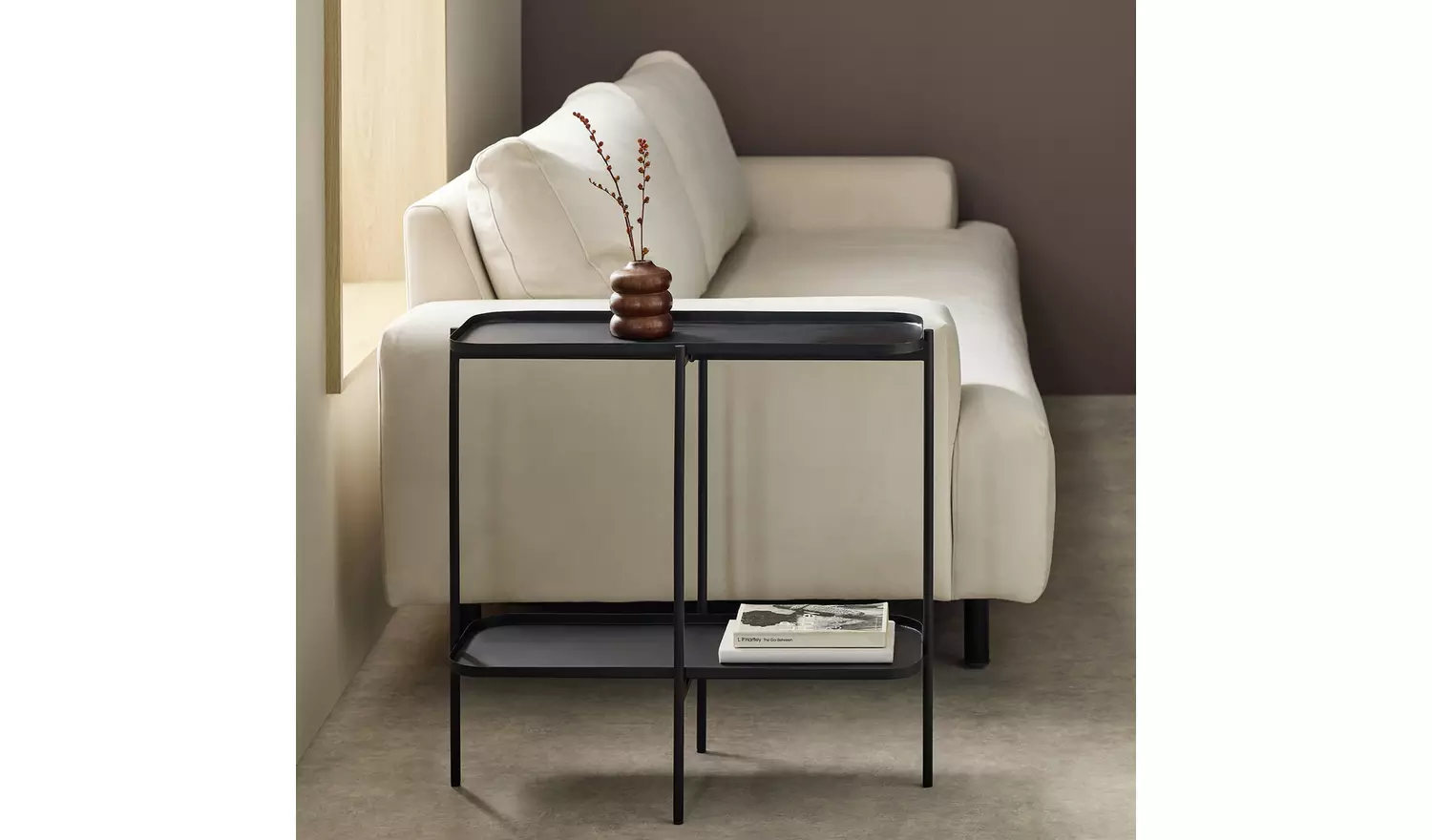 Habitat Melling Sofa Side Table - Black