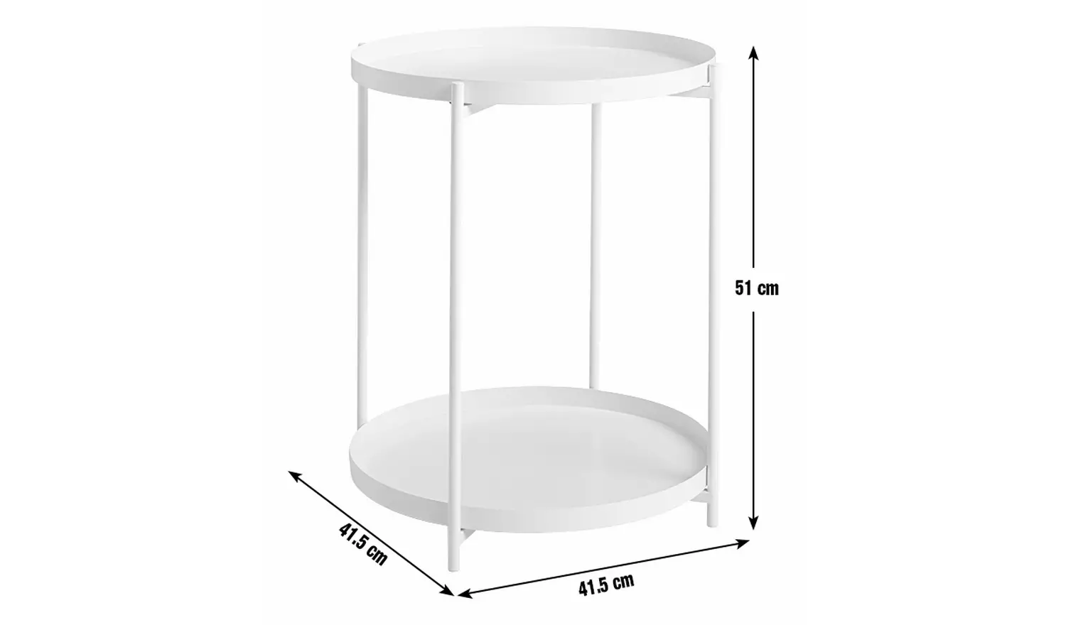Habitat Rex Side Table - Clay