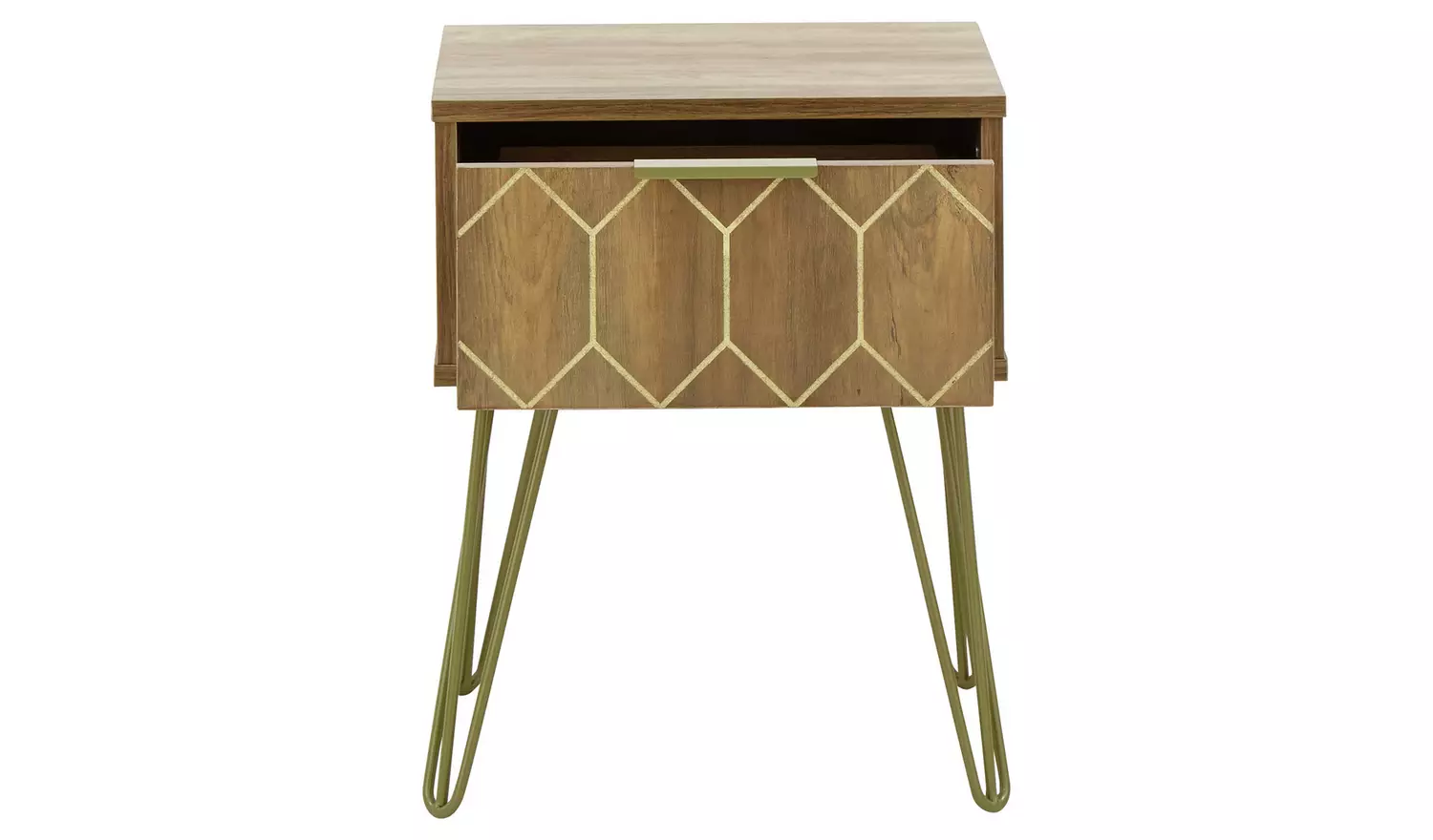 GFW Orleans Lamp Table - Mango Wood Effect