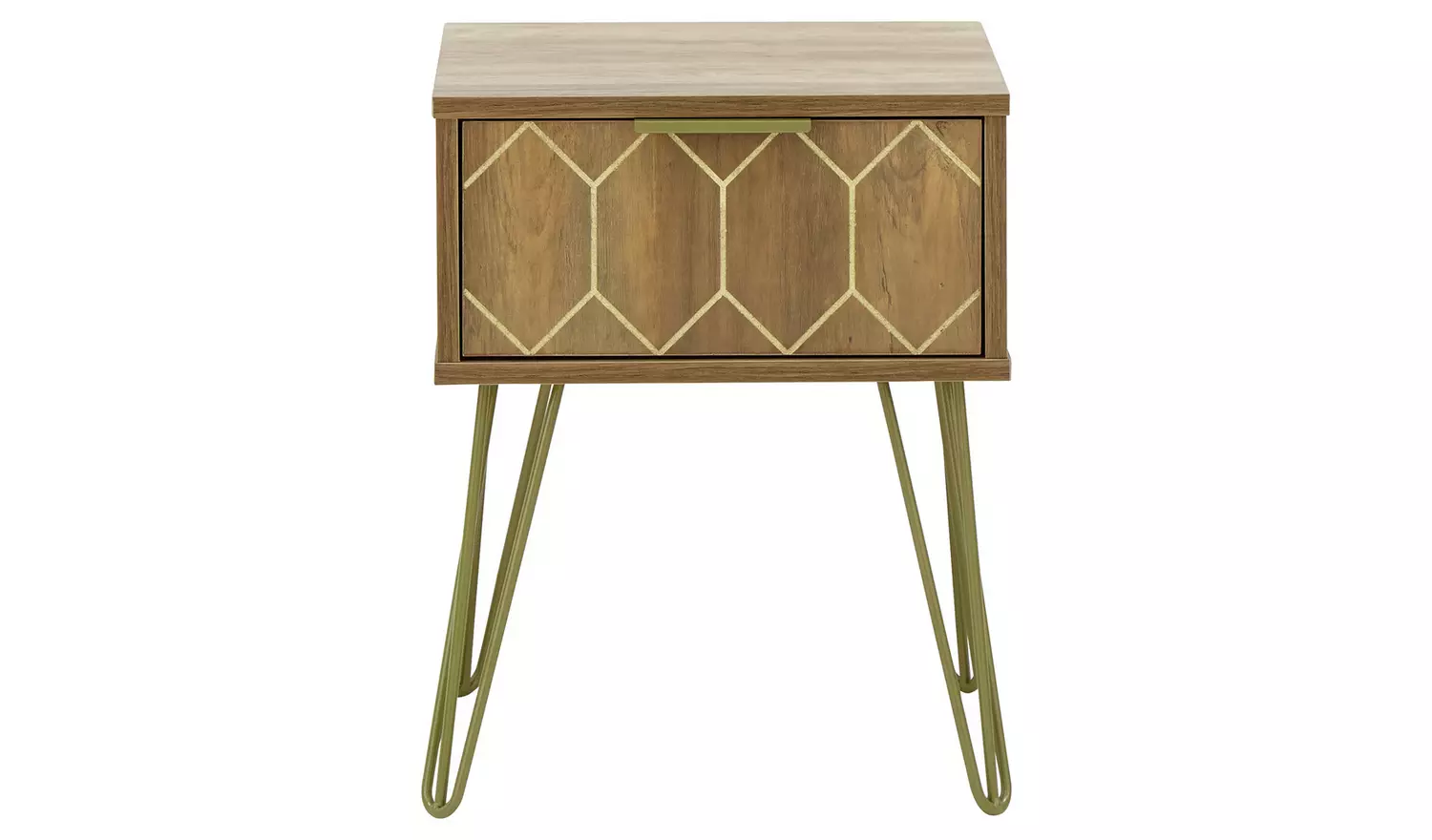 GFW Orleans Lamp Table - Mango Wood Effect