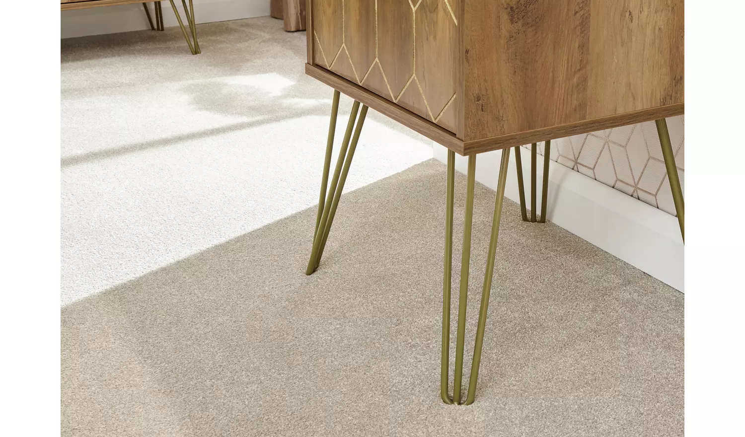 GFW Orleans Lamp Table - Mango Wood Effect