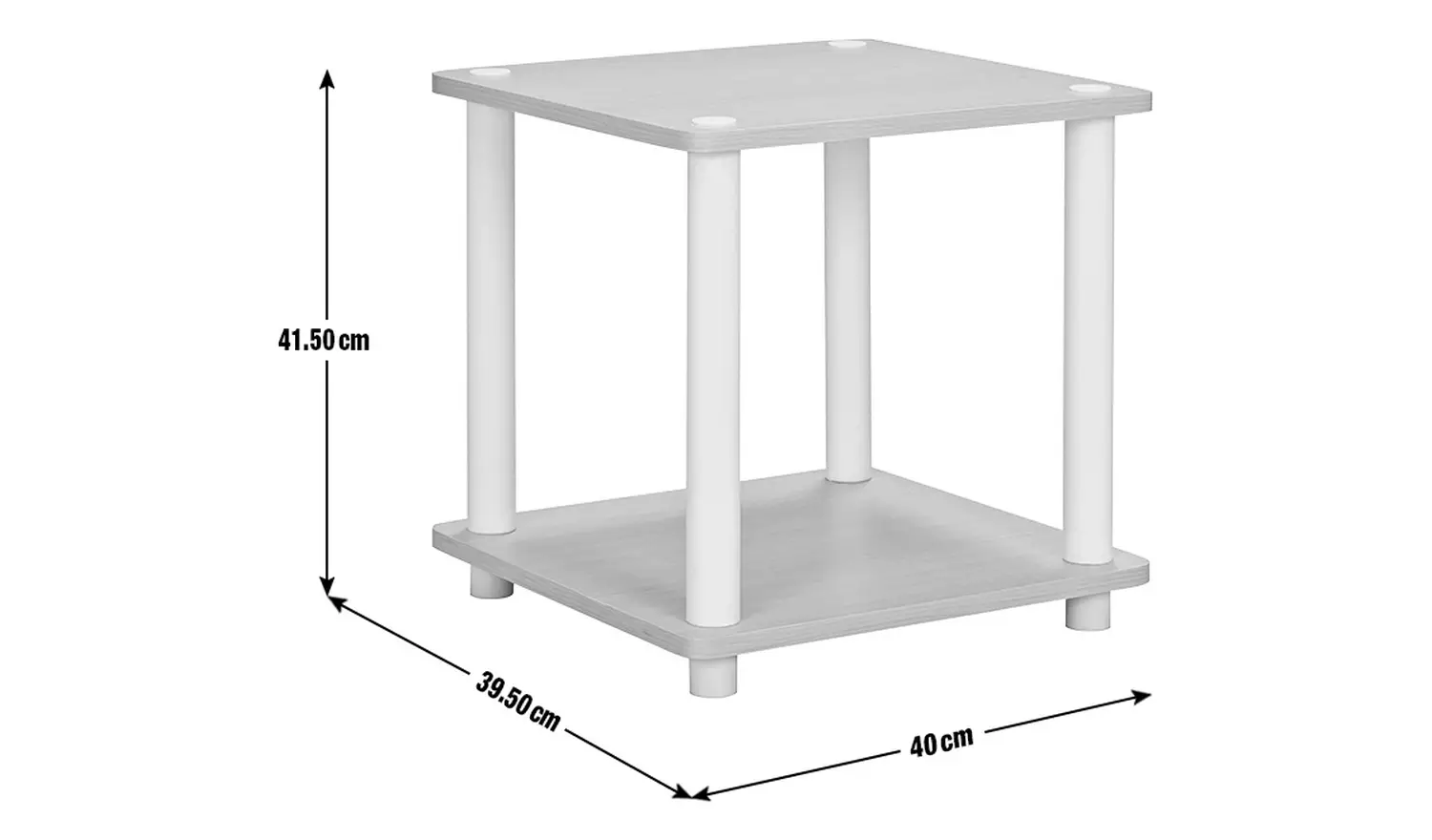 Argos Home New Verona Side Table - Light Wood Effect