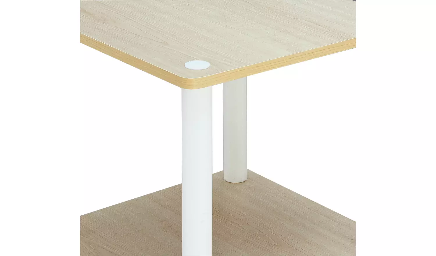 Argos Home New Verona Side Table - Light Wood Effect