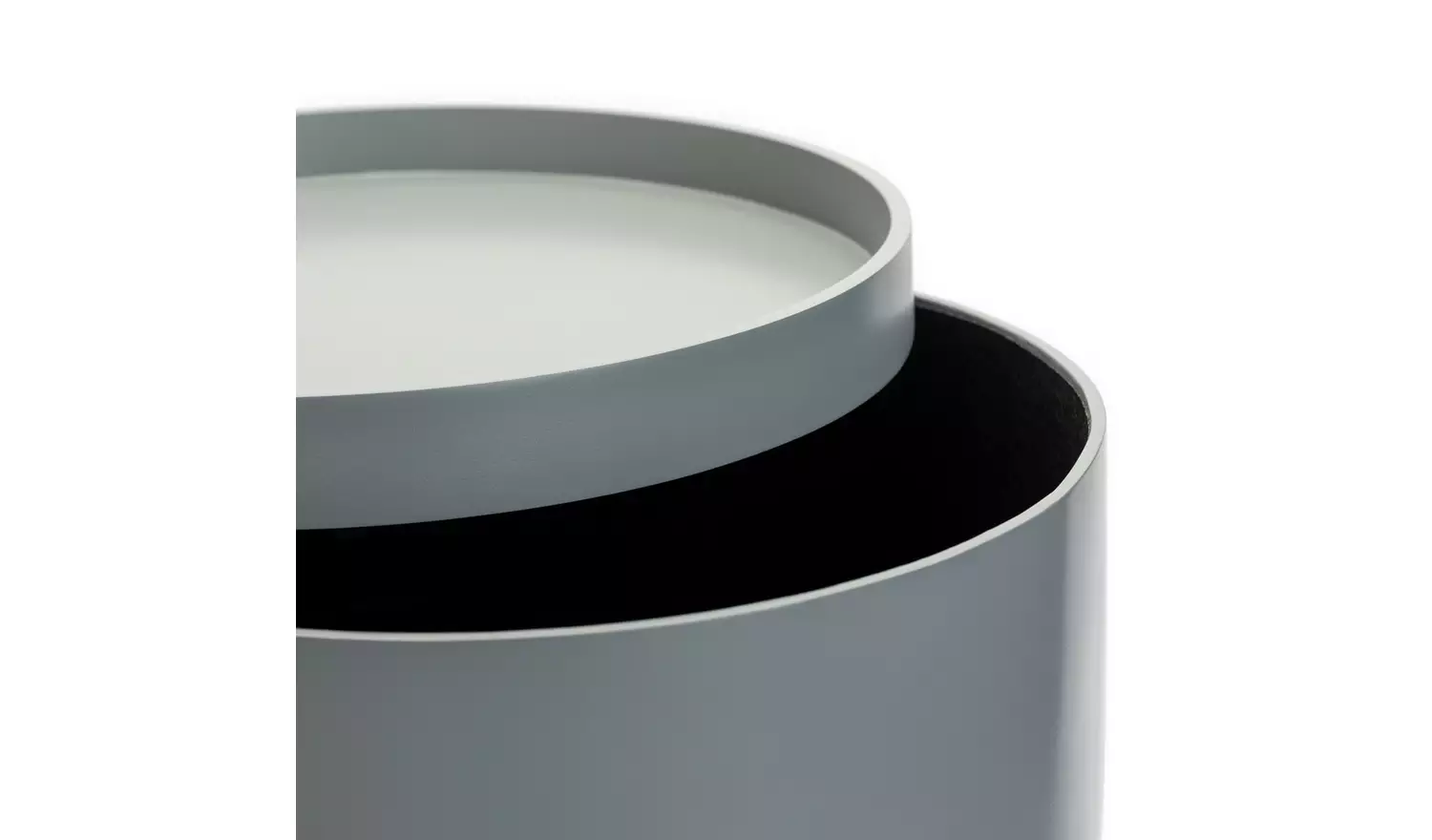 Habitat Skandi Storage Side Table - Grey