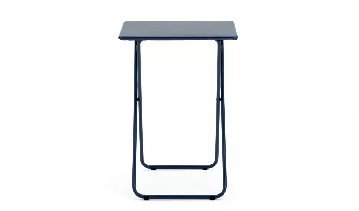 Habitat Airo Metal Folding Side Table - Blue