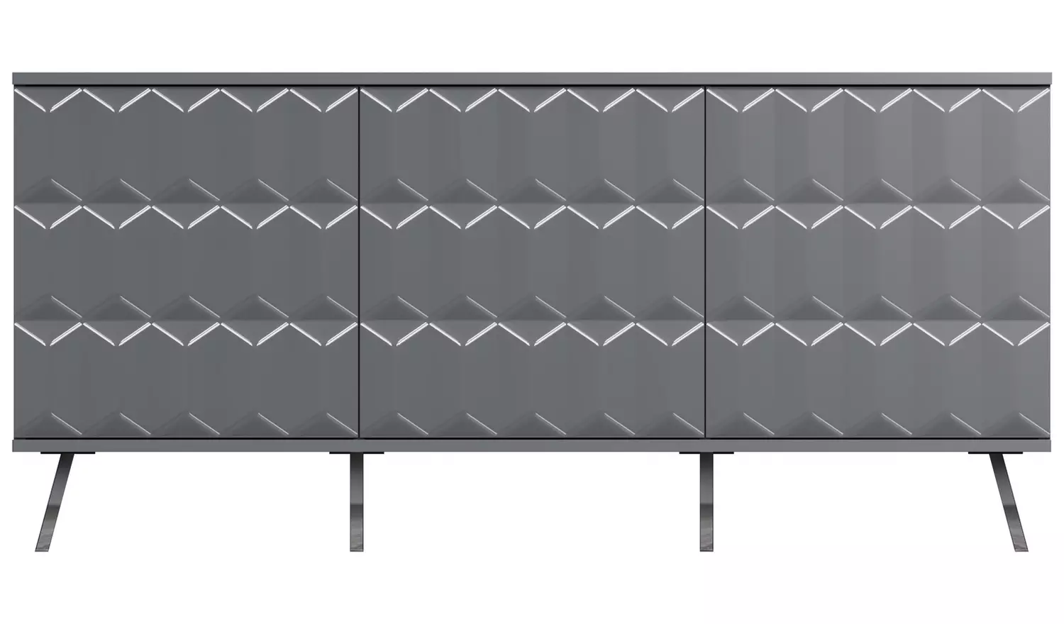 Frank Olsen Elevate Smart 3 Door Sideboard - Grey