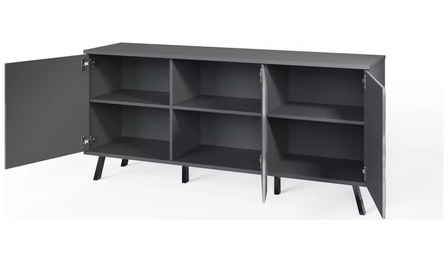 Frank Olsen Elevate Smart 3 Door Sideboard - Grey