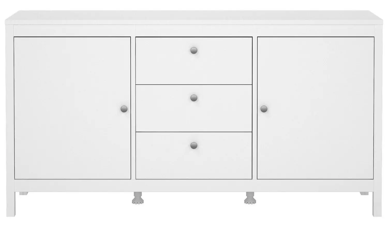 Tvilum Madrid 2 Door 3 Drawer Sideboard - White