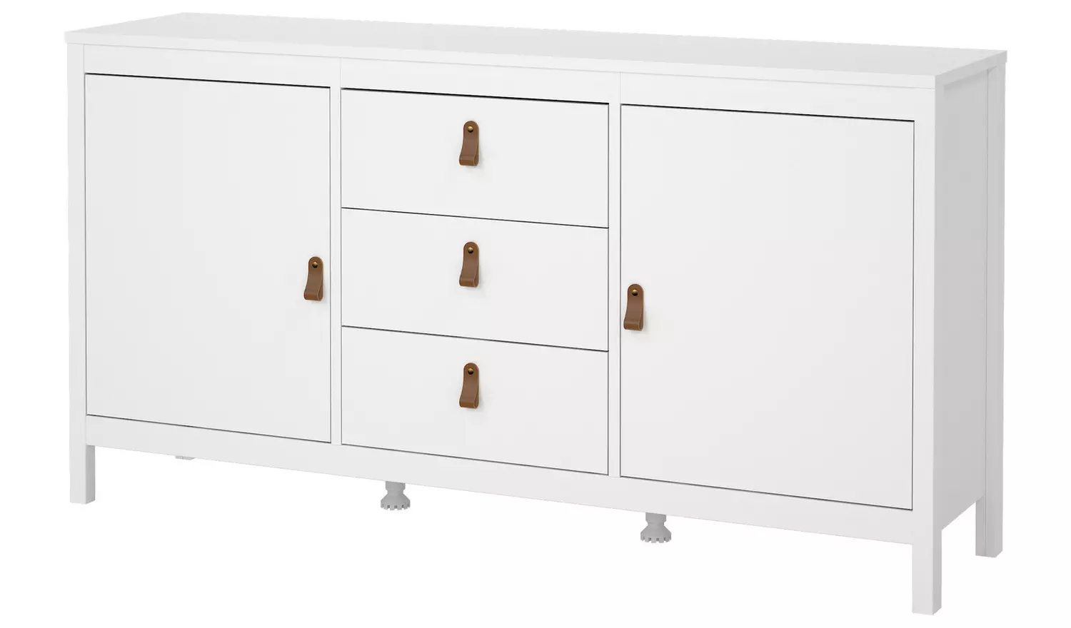 Tvilum Madrid 2 Door 3 Drawer Sideboard - White