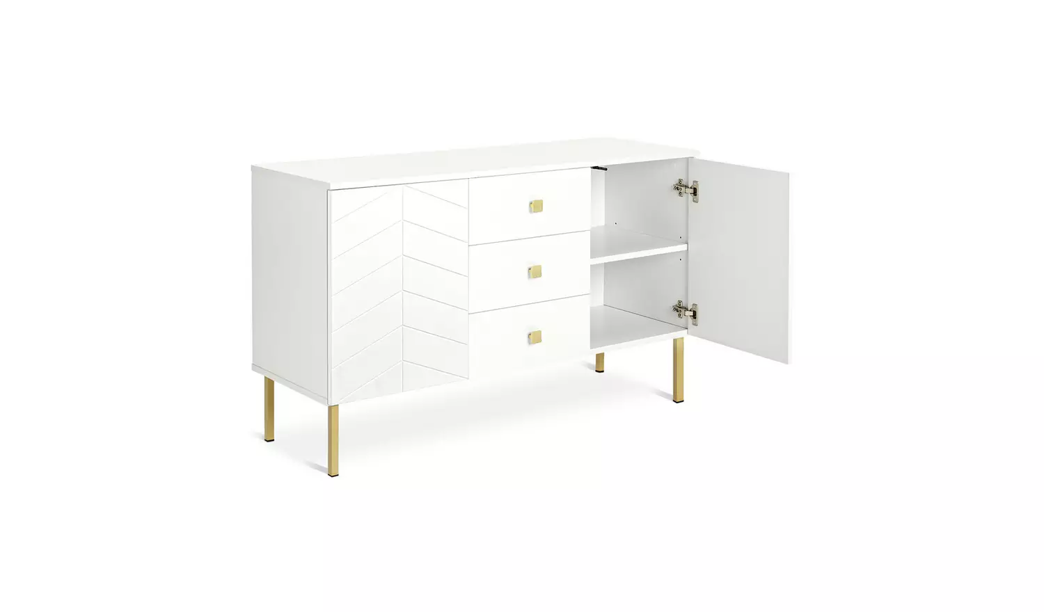 Argos Home Kyler 2 Door 3 Drawer Sideboard - White