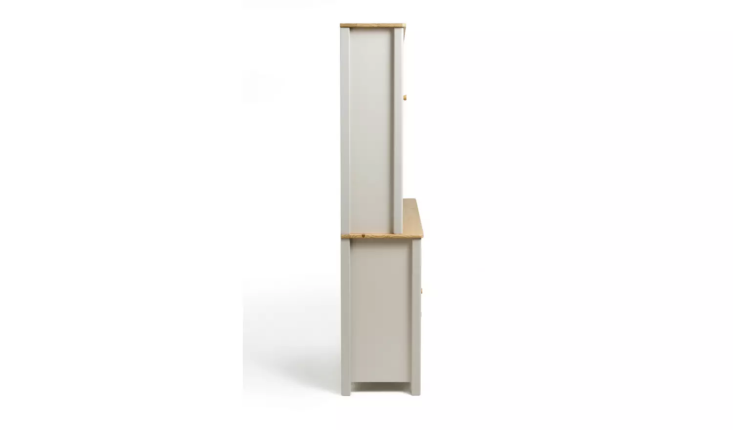 Habitat Bournemouth 4 Door 3 Drawer Sideboard -Light Grey