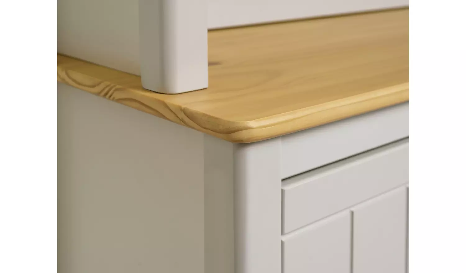 Habitat Bournemouth 4 Door 3 Drawer Sideboard -Light Grey