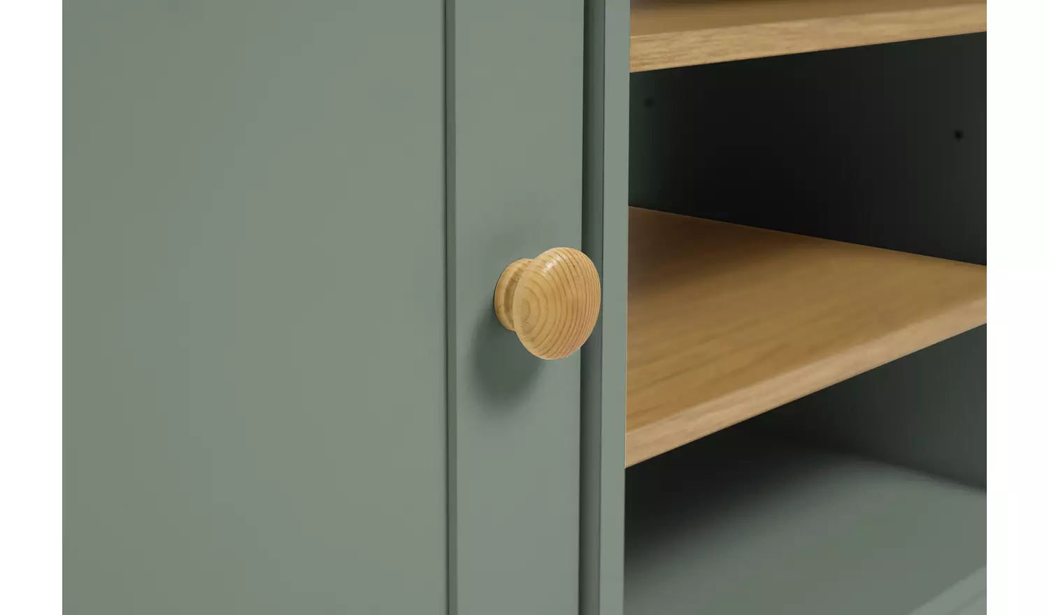 Argos Home Winchester 2 Door TV Unit - Green