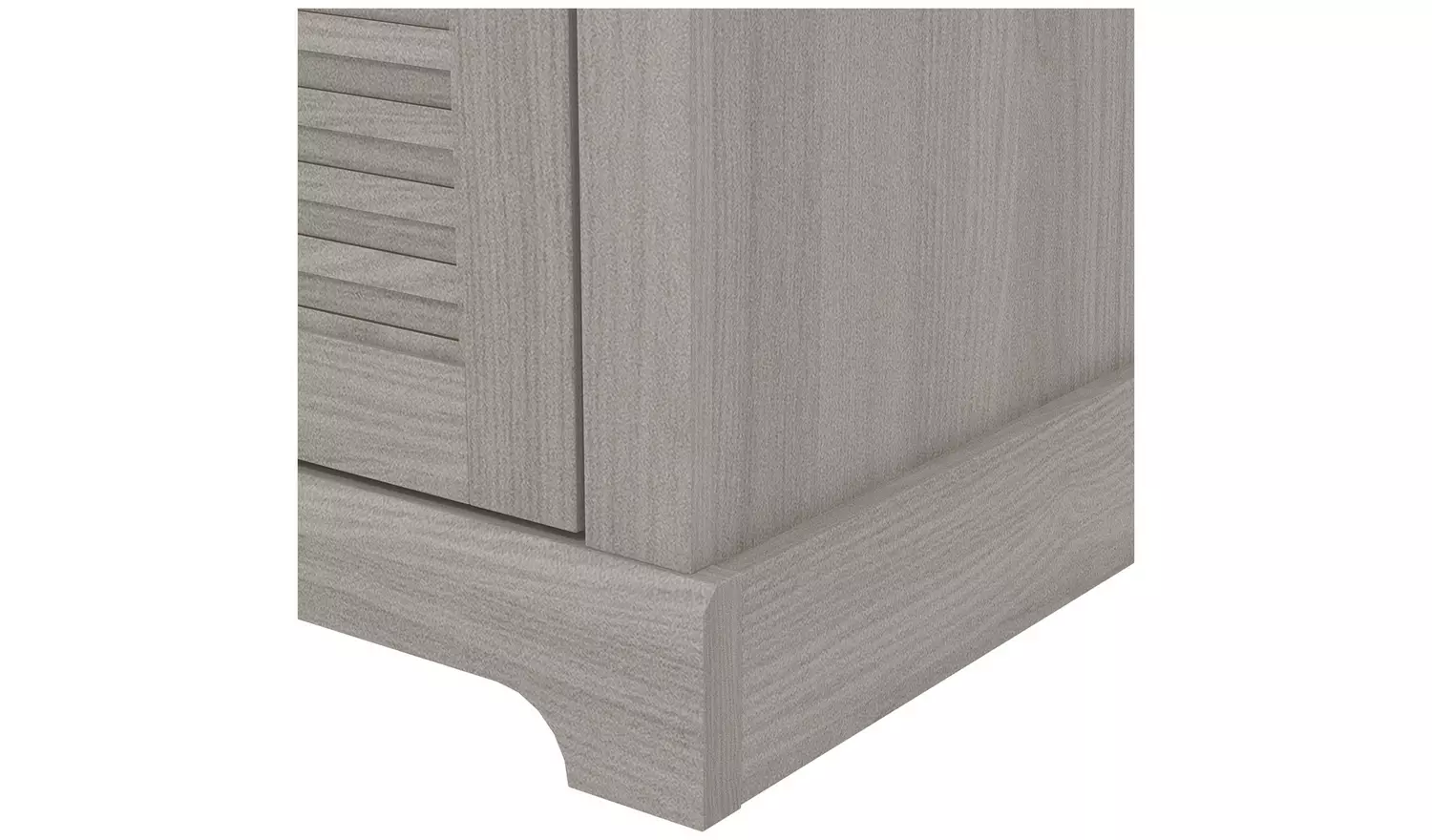 GFW Salcombe 3 Door 2 Drawer Sideboard - Grey
