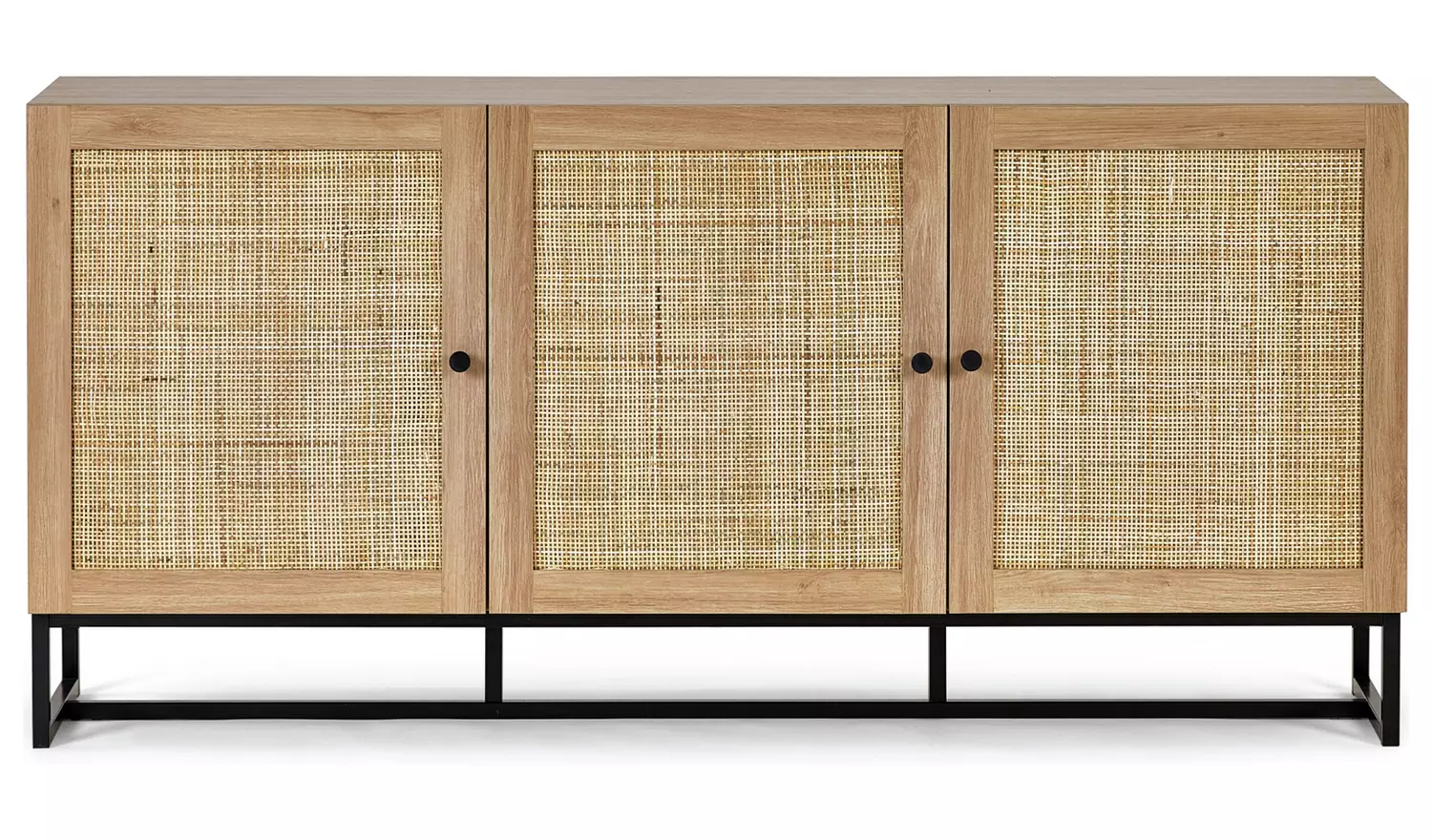 Julian Bowen Padstow 3 Door Sideboard - Natural
