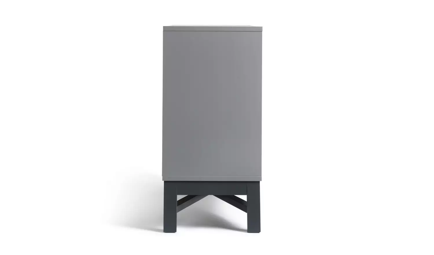 Habitat Zander Textured Large Sideboard - Grey