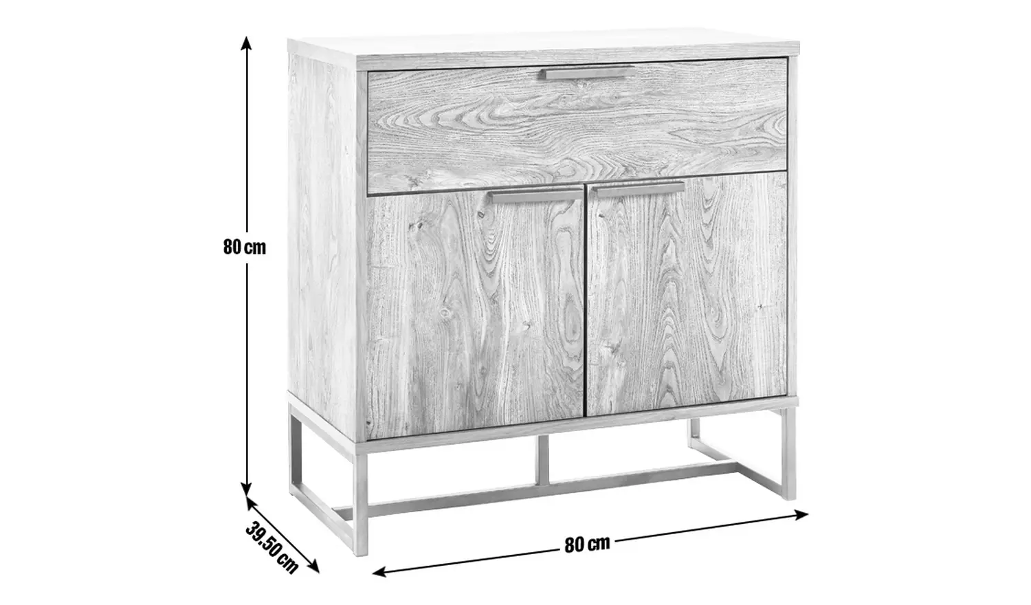 Habitat Nomad Small Sideboard - Oak Effect