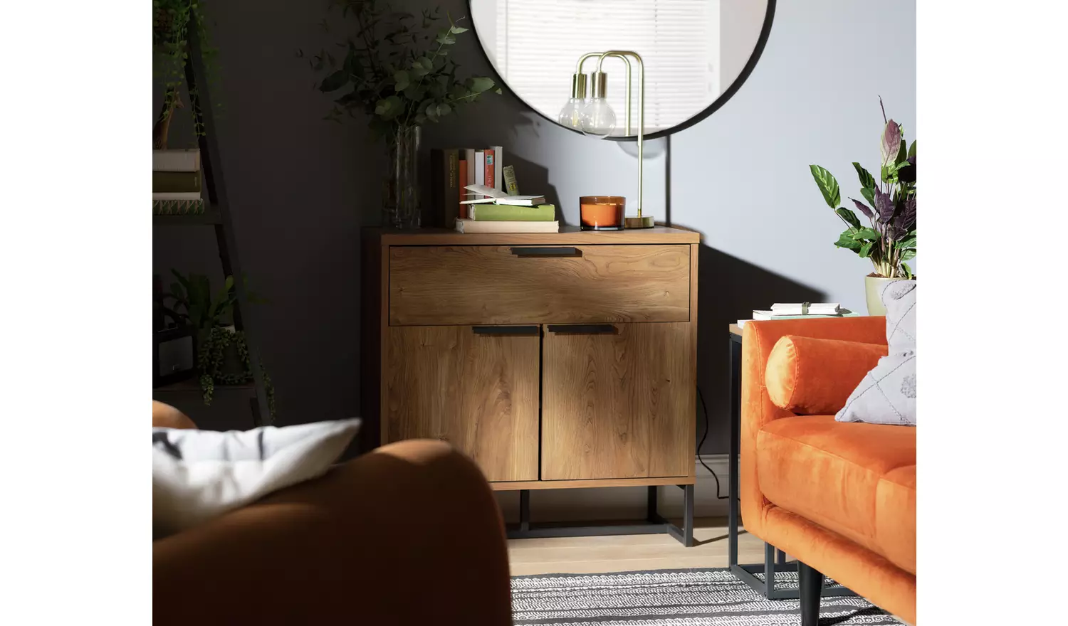 Habitat Nomad Small Sideboard - Oak Effect