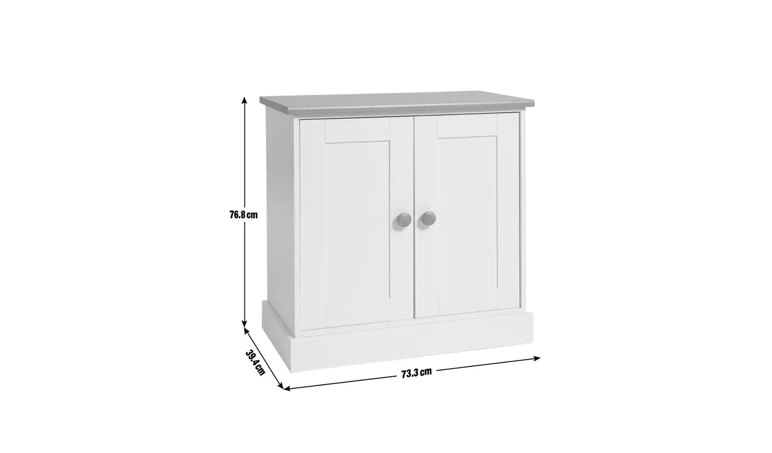 Argos Home Winchester 2 Door Sideboard - Cream